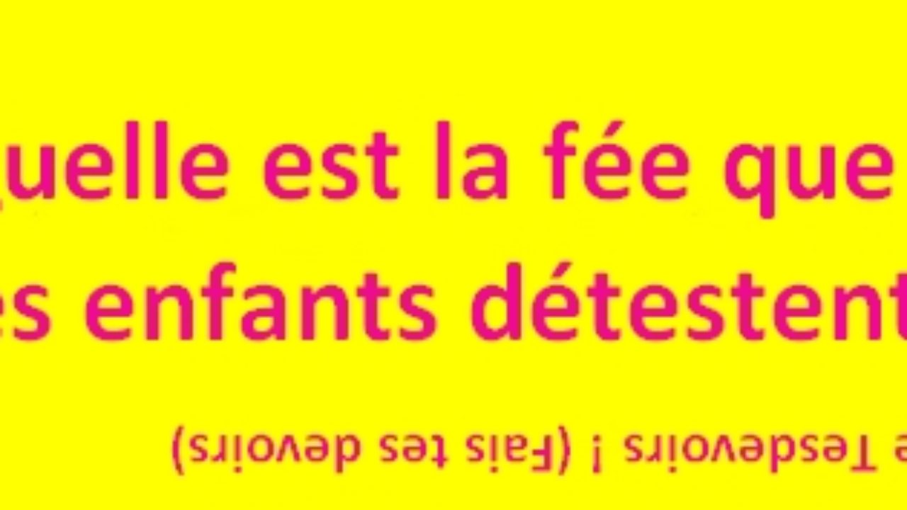 Blague Carambar De La Fee Detestee Devinette Du Jour